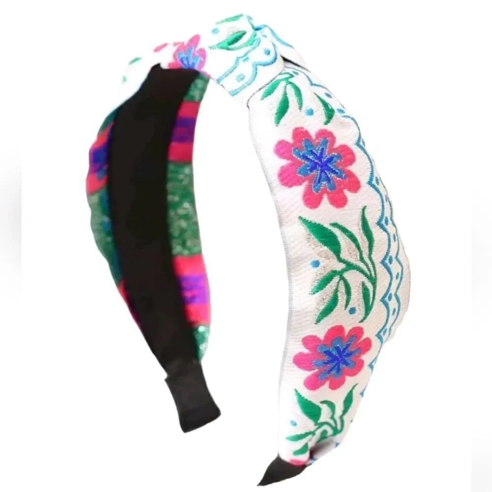 Colorful Flower Headband - Picture 4 of 4